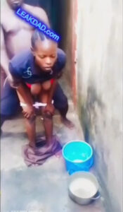 Naija leak homemade sextape- married pregnant woman gets fuck in the yard