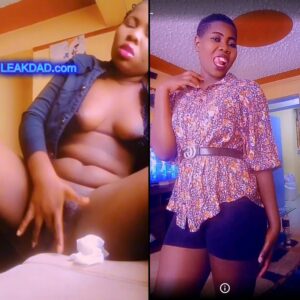 Naughty African bitch masturbation video emerged