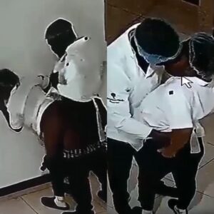 South African leak tapes- hotel workers caught on cctv fucking at work