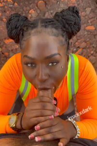 Onlyfans sextapes-  imxxxdark suck and get fuck at construction site