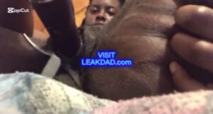 Naija viral leak sextape 2026- naughty lady masturbate her tight pussy with big dildo while feeling horny