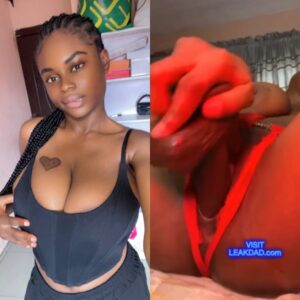 Naija onlyfans leak sextapes- naughty girl with big boobs goes nude