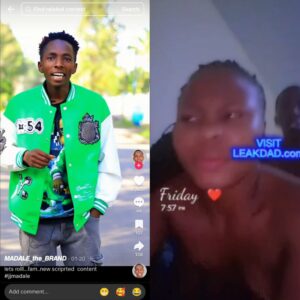 African TikTok content creators leak- madale sextapes with festina surfaced online