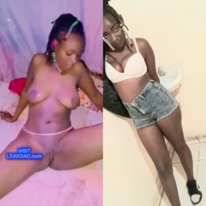 African leak tapes- Jamaica lady gets fuck after nude leaked