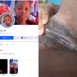 Facebook users leak nude and masturbation videos- Becky niz masturbate her pussy for online lover