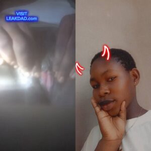 TikTok female masturbation leak video- arbenarh tog finger her tight pussy