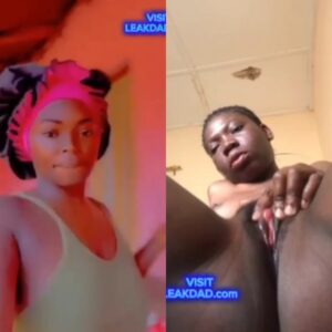 Nigerian babe Nicole Nse masturbate her pussy while enjoying it