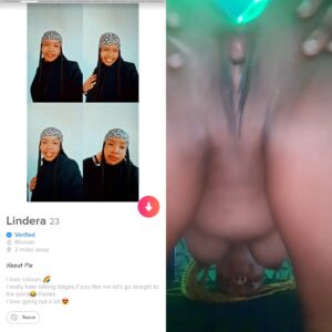 African leak nude and sextapes- lindera gets fuck by random man after masturbating