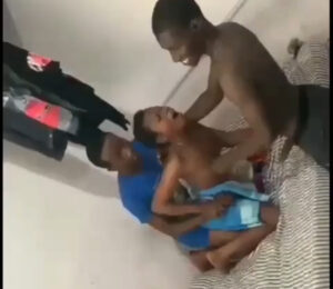 Naija leak teen sex video- small girl fuck three friends at ones