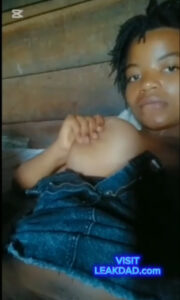Pretty naija homely girl fingered her pussy and fold breast