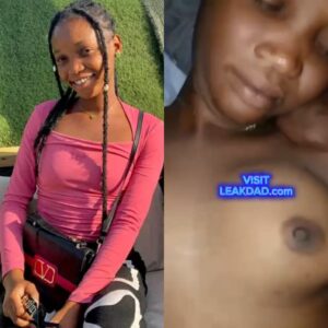 Naughty tiktok babe Ada chidinma masturbate and gets fuck by uncle’s friend after Christmas holiday