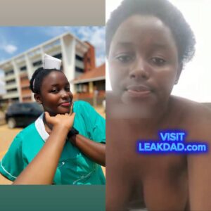 Kenyan leak nude video- nurse masturbate for male patience