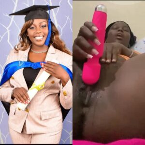 University graduate masturbate her wet pussy to get a job