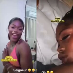 Slay queen with rotten pussy exposed