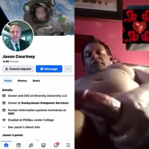 Latina leak nude- Jason Courtney masturbate his dick fro African girl on video call