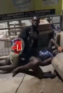 Ghana police man caught teen boy and girl fucking close to police barrack