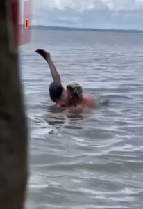 Lovers fuck in Lagos beach