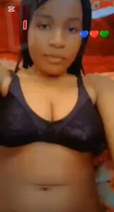 African lady exposed friend nude masturbation video