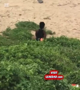 Naija prostitute fuck man in the beach