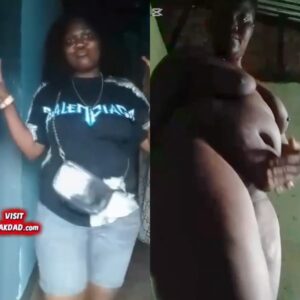 Leak ebony African woman masturbate for lover