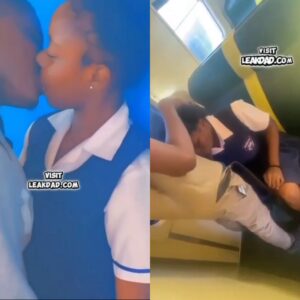 Two string boys fight over a school girl after a video of the other fucking the school girl