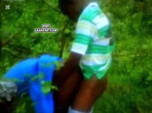 Vigilante fuck school girl in the bush during school hour