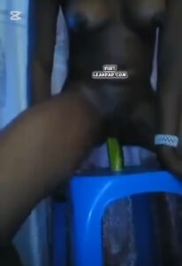 Naughty girl ride on rubber cucumber