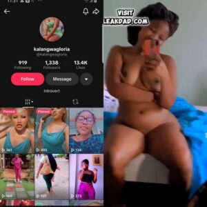 TikTok leak nude video- kanlangwa Gloria masturbate her wet pussy on camera