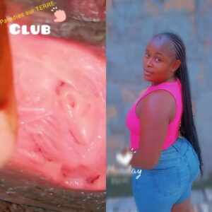 Naija Cameroon girl masturbate her red pussy for online boyfriend