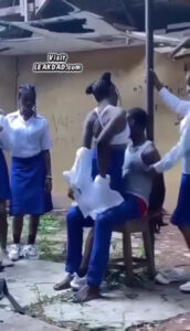 High school girls involved in group sex after exams