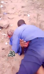 African man’s fuck a female thief he caught in his farm