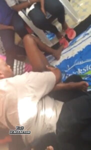 Lecturer fingers female student pussy during biology practical